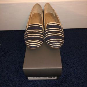 Vince Camuto Striped Loafer Flats